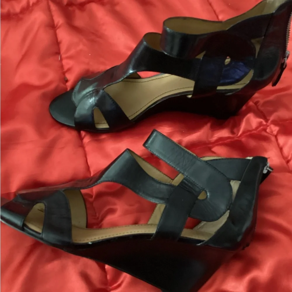 Strappy Nine West Wedge Sandals ( Wedge Height = 2.75inches)